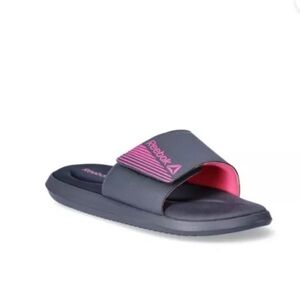 Reebok Women’s Sandals Sport Light Weight Slides Memory Foam Size 9 Pink